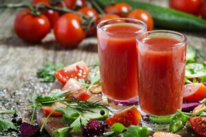 Diet vegetable juice